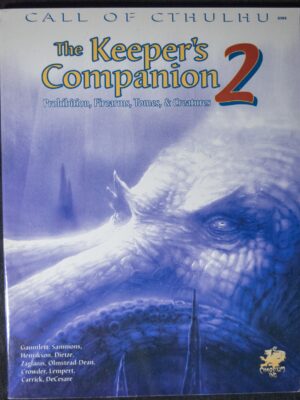 Keepers Companion vol 2 Cover