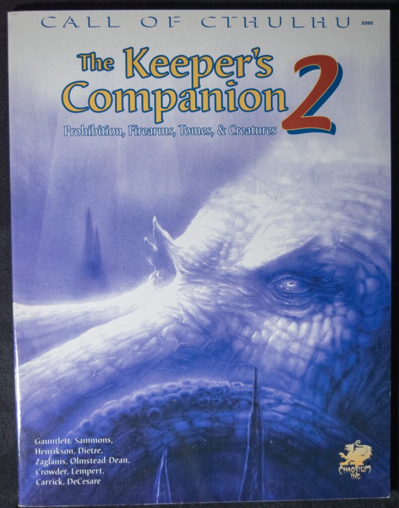 Keepers Companion vol 2 Cover