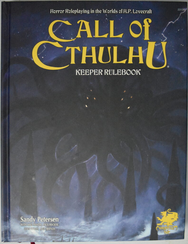 Call of Cthulhu 7th Edition — Keeper Rulebook