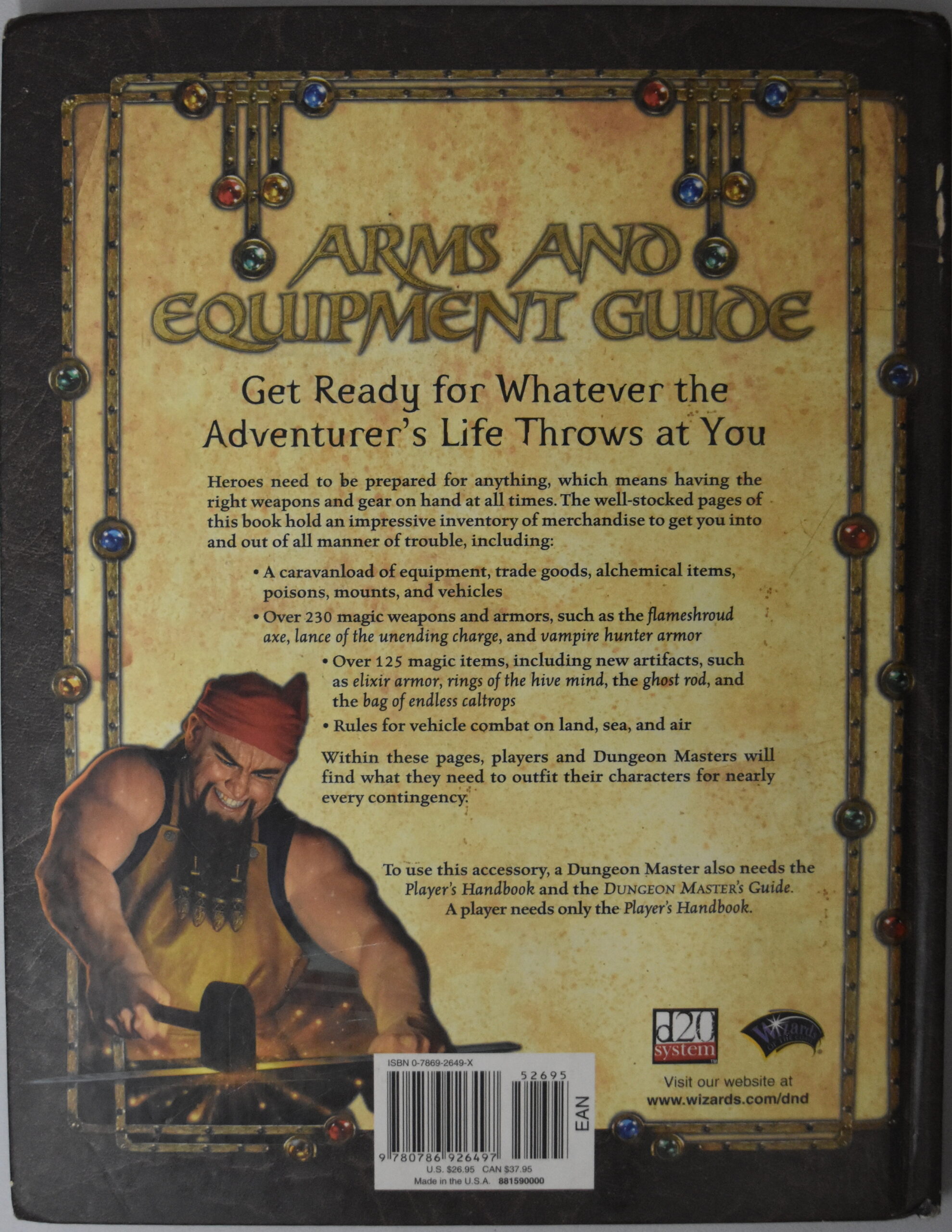 Dungeons & Dragons Arms and Equipment Guide
