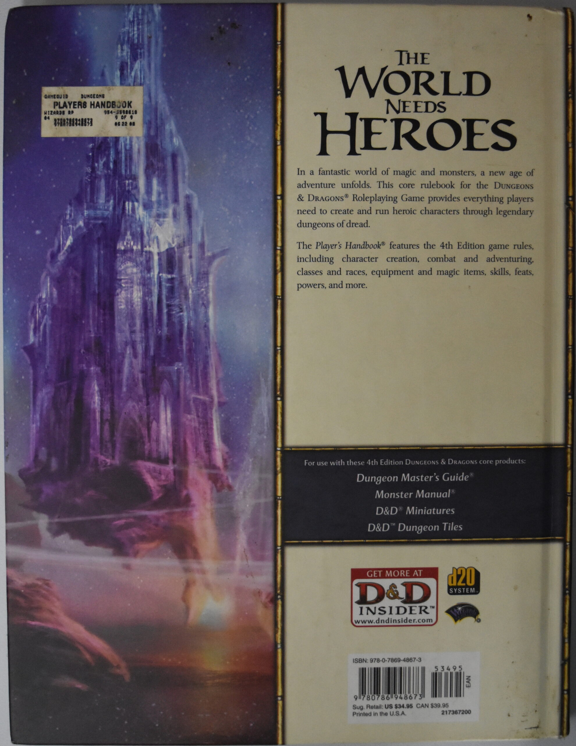 Dungeons & Dragons Player's Handbook (4th Edition)