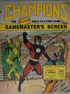 Champions Gamemaster's Screen (with The Island of Dr. Destroyer)