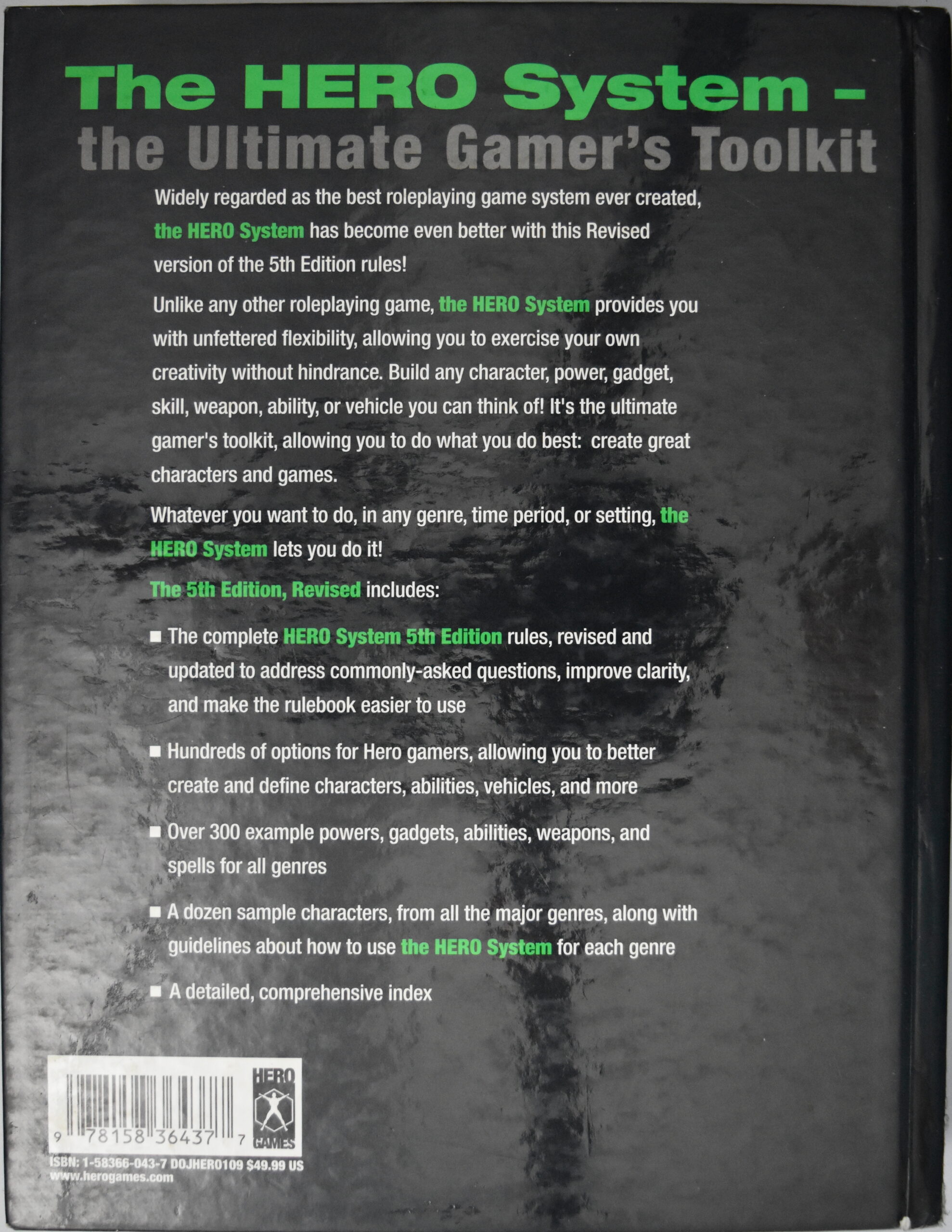 Hero System Fifth Edition Revised