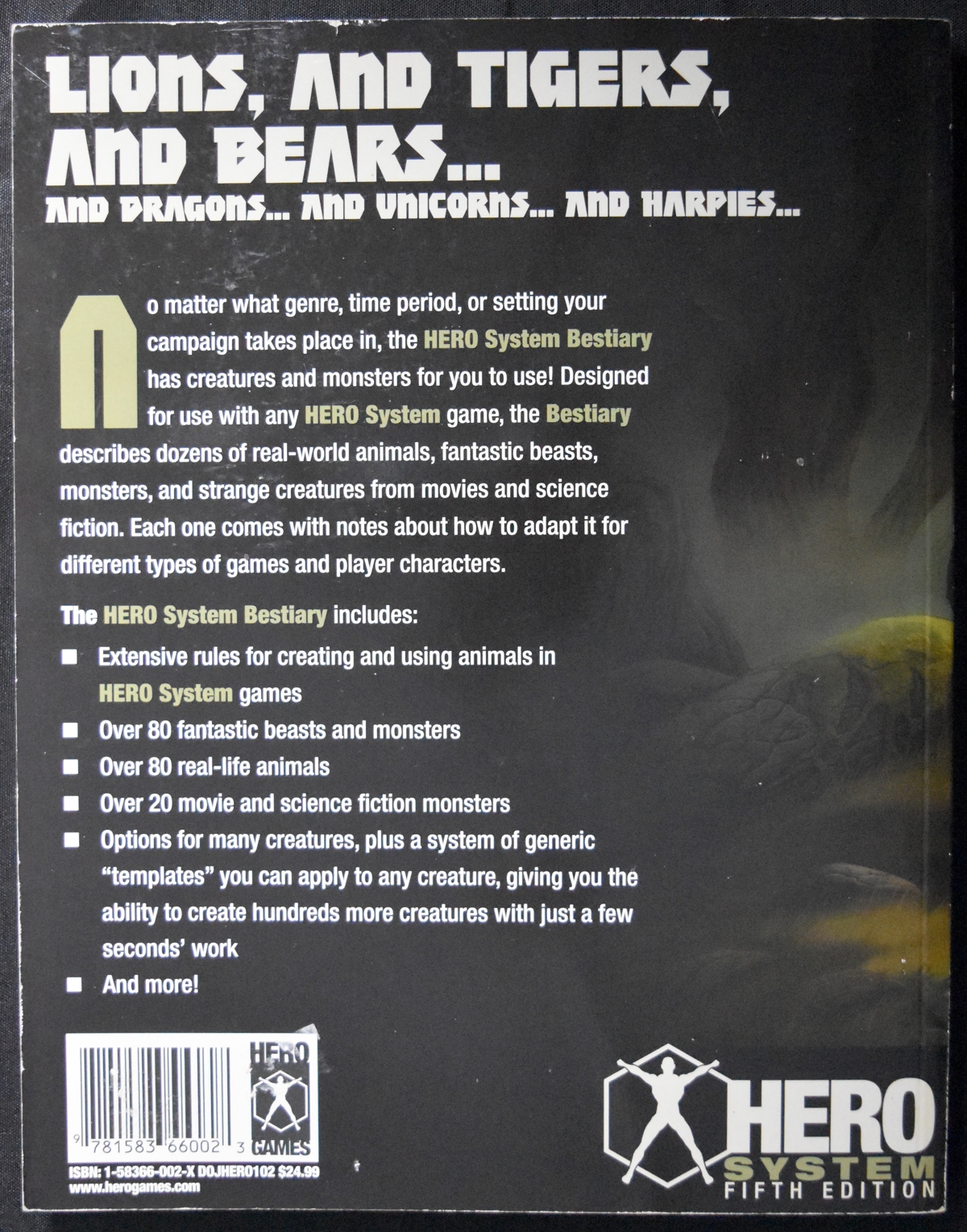 Hero System Bestiary