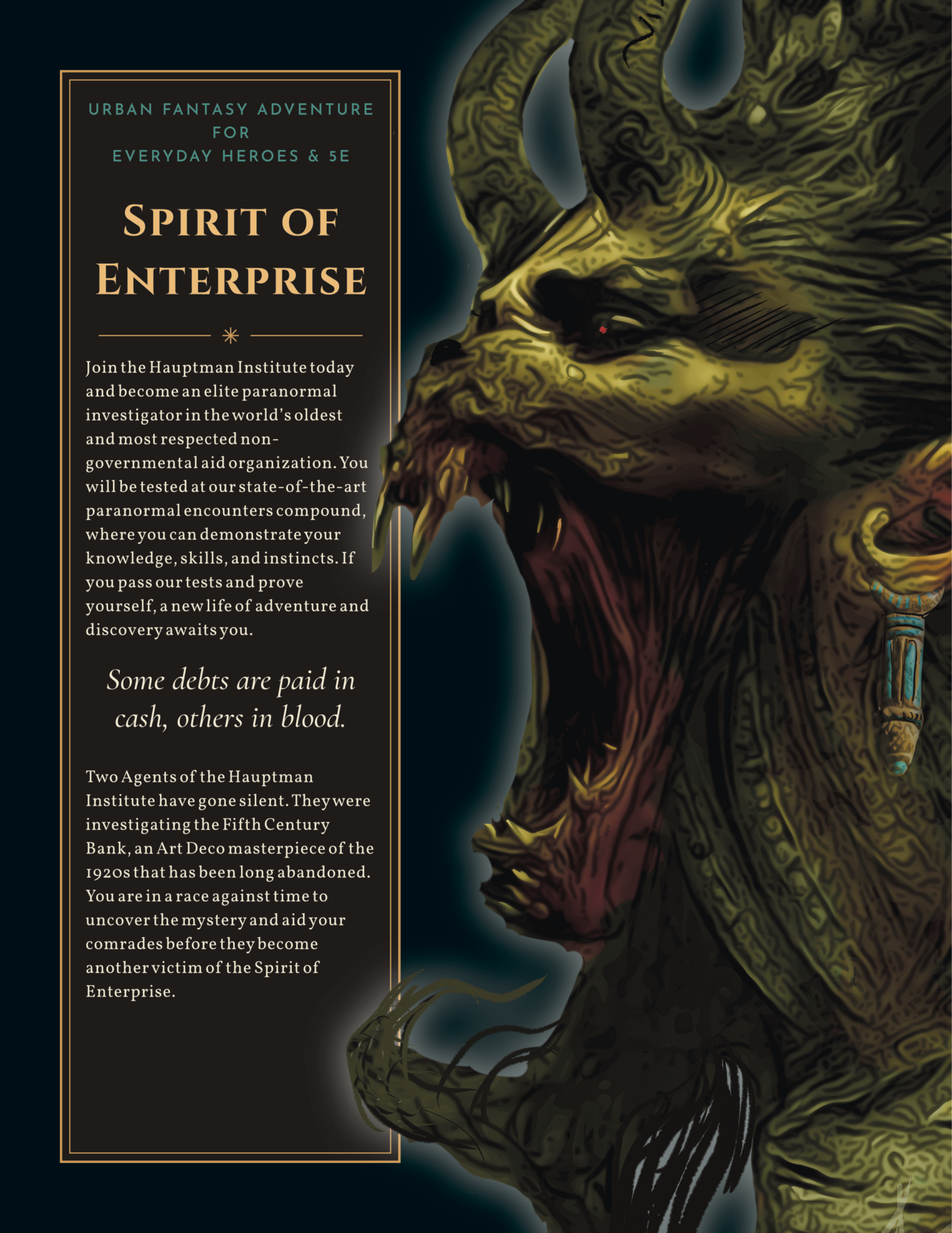 Spirit of Enterprise Back Cover
